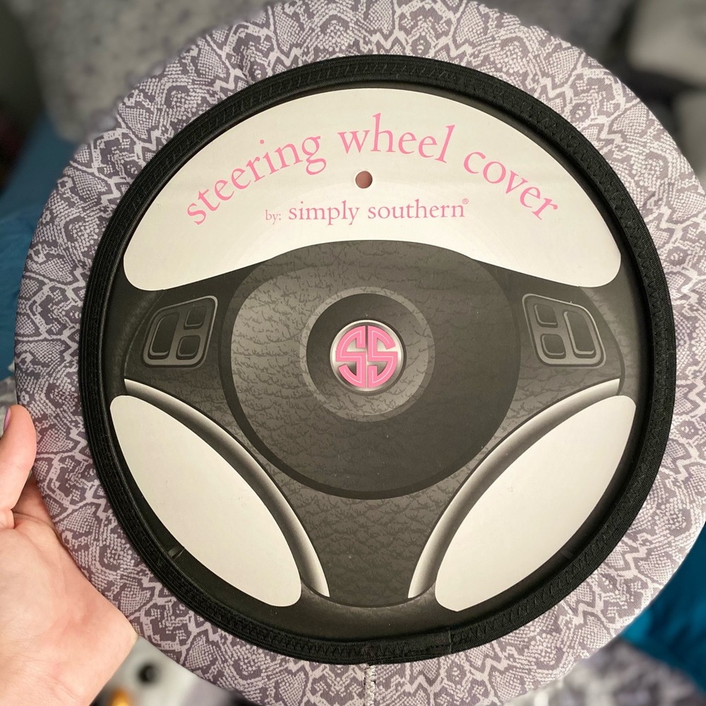 Simply southern steering wheel cover